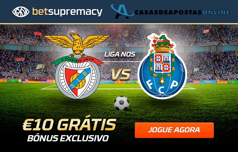 Bónus exclusivo Betsupremacy – 10€ grátis para apostar todas as semanas!