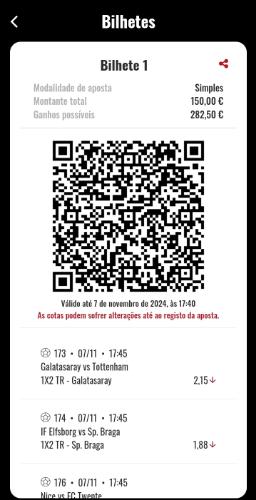 Placard QR code na App