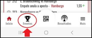 Botão Eventos App Placard