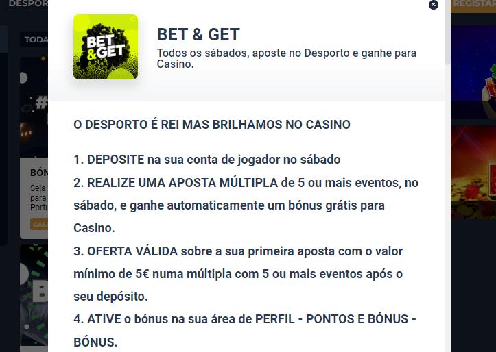 Bet & Get Casino Portugal