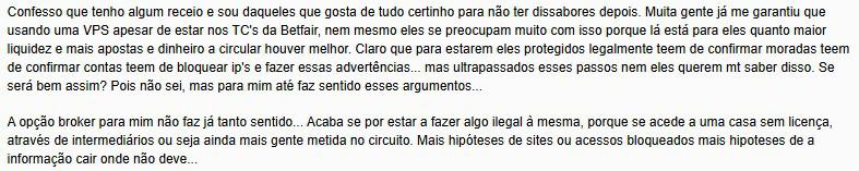 post de um forum sobre a betfair