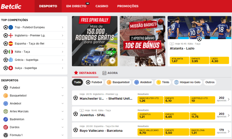 Betclic Portugal 2023 | Apostas Desportivas E Casino | Bónus 20€