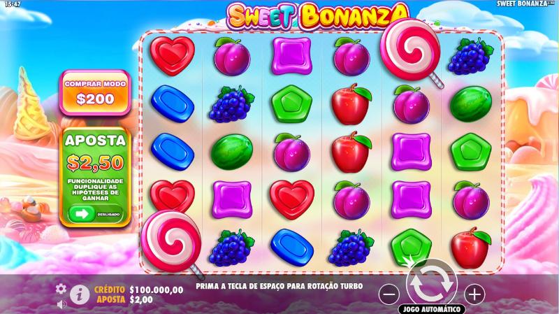 Slot Sweet Bonanza no Betclic Casino