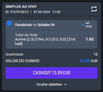 Usar cash out