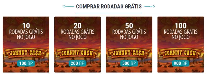 Loja para comprar rodadas grátis no casino 22bet