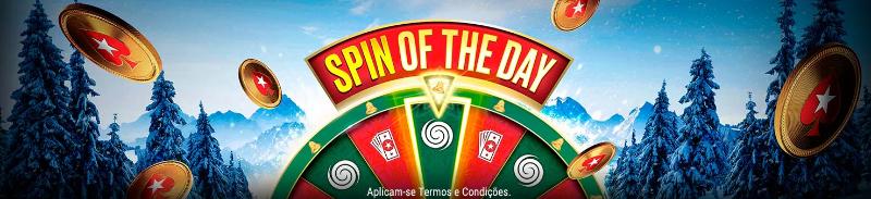 Spin of the Day: promoção da Pokerstars