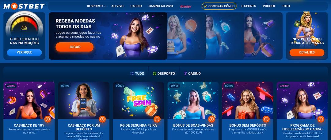 Mostbet promoções