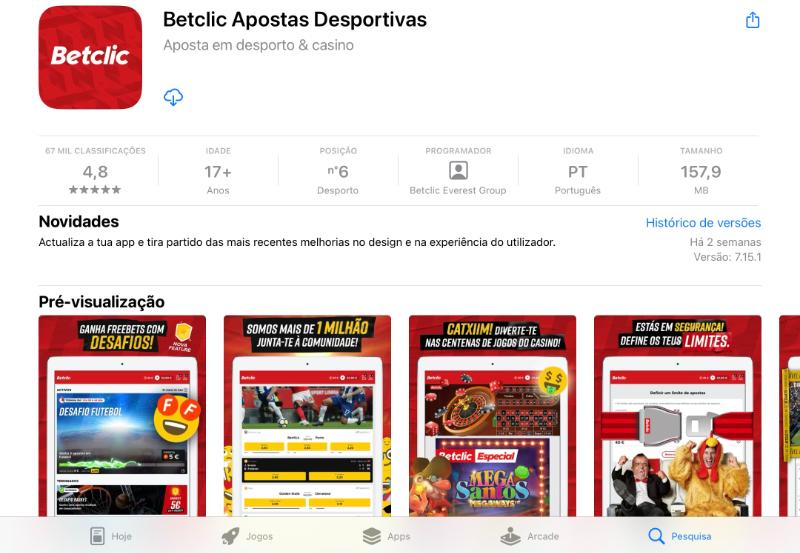 Betclic app download ios