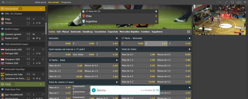 Goalbet live stream e apostas ao vivo