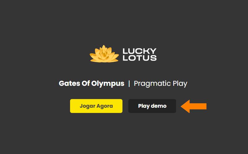 Jogos versão demo no casino Lucky Lotus