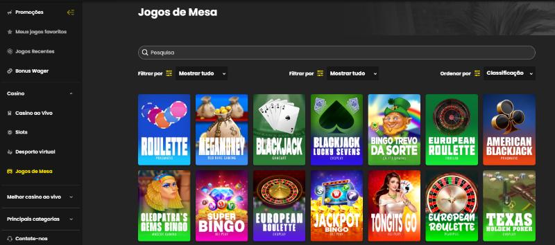 Jogos de mesa casino Lucky Lotus