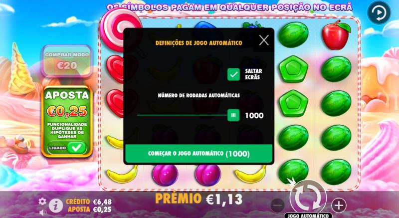 Funcionalidades da slot Sweet Bonanza