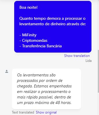 Apoio ao cliente Spinoloco