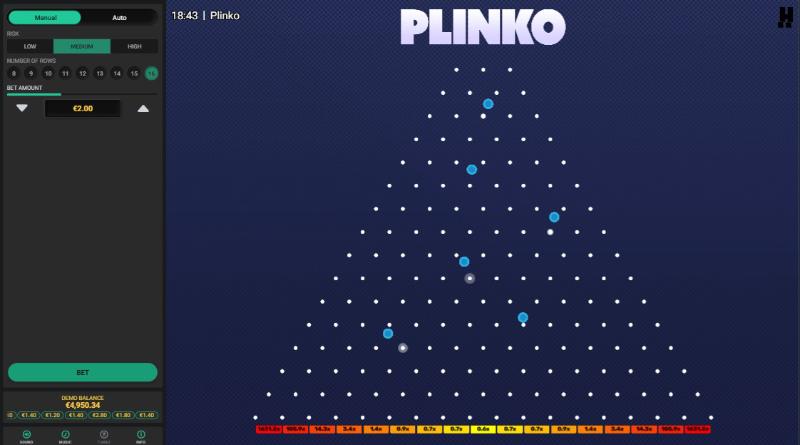 Jogo Crash Plinko