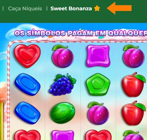 Marcar uma slot como favorita no Verde Casino