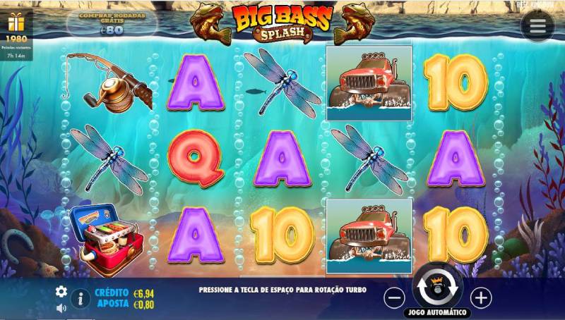 Slot machine Big Bass Splash