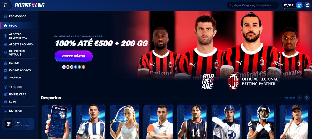 Boomerang Bet: Casino e Apostas Desportivas [Review 2024]