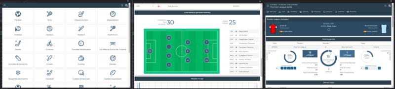 Hexabet painel de estastísticas