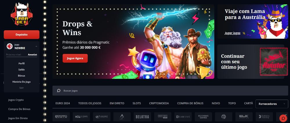 Casino Online LamaBet: Review e Bónus [2024]