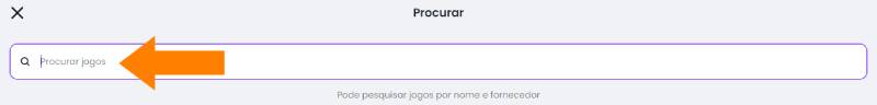 Pesquisar jogos de casino no motor de busca