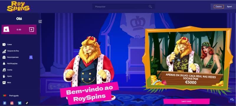 Casino RoySpins: Análise em Portugal e Bónus até 200€ [2024]