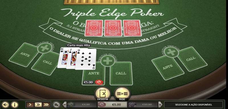 Jogo Triple Edge Poker