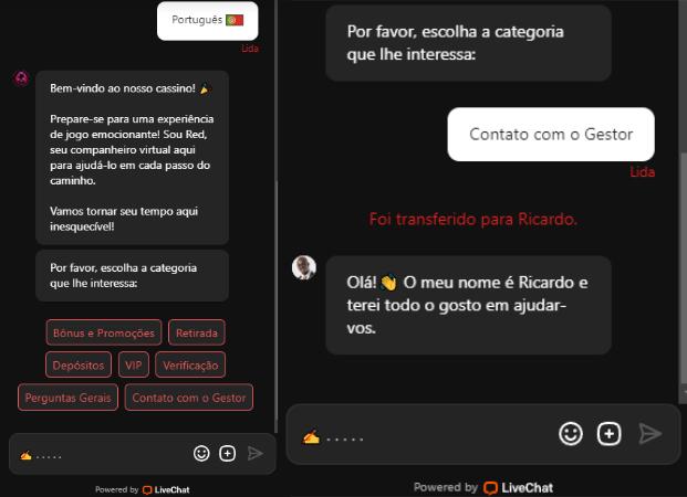 1Red chat ao vivo