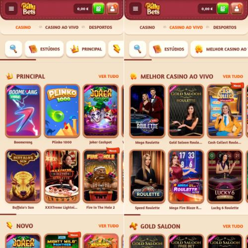 BillyBets app casino