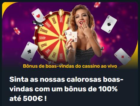 CampeónBet bónus de casino ao vivo