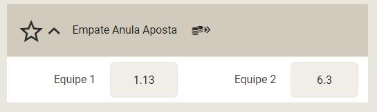 Ícone cash out apostas 1GO