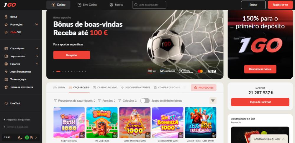 1GO Casino e Apostas em Portugal: Review 2024