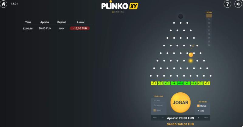 Plinko XY jogos crash casino 1GO