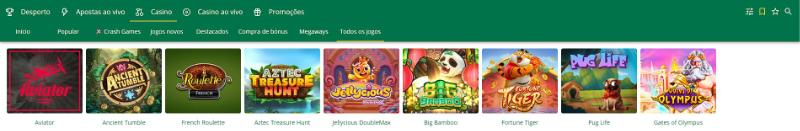 QBet guardar jogos de casino