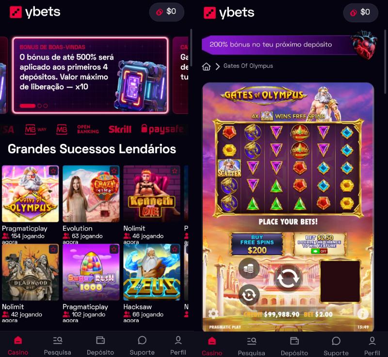 Ybets mobile Casino