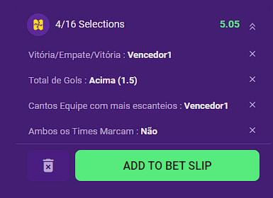 BetPlays bet builder aposta final