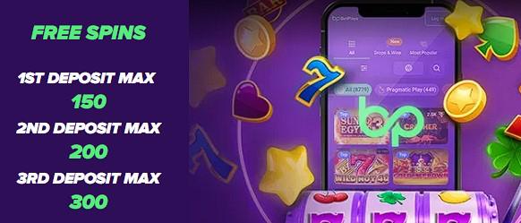 BetPlays bónus freespins