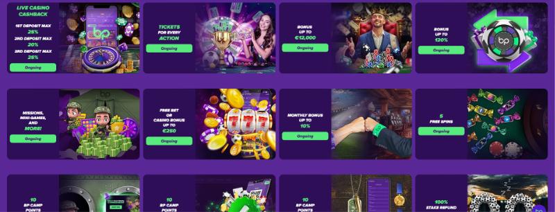 BetPlays outras promoções