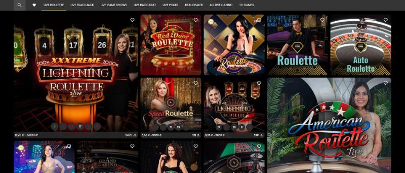 EmirBet casino ao vivo