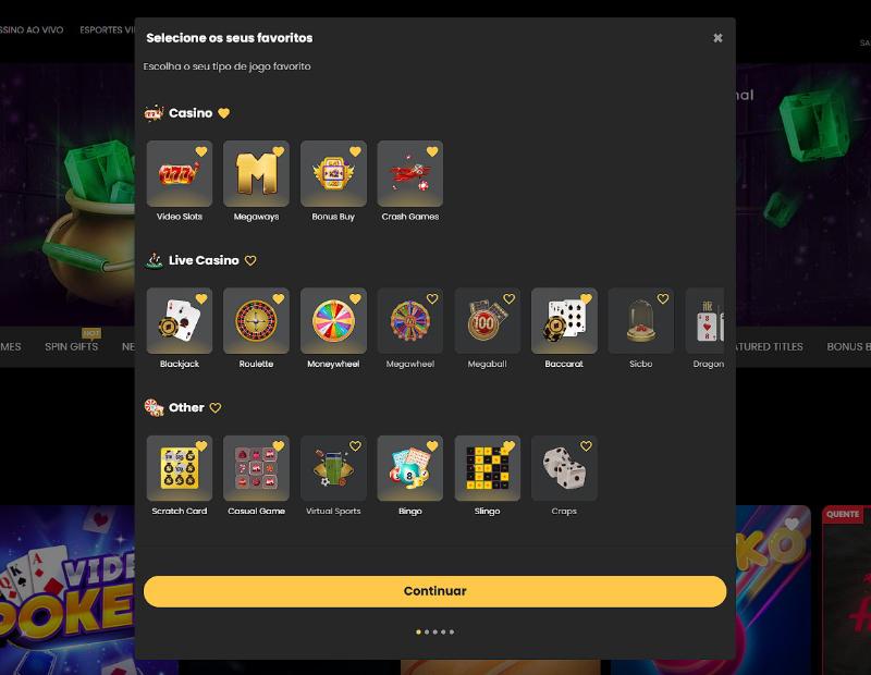 EmirBet casino feed personalizado