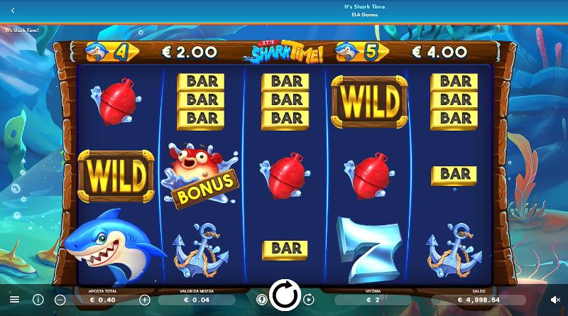 Vegasino slot Its Shark Time