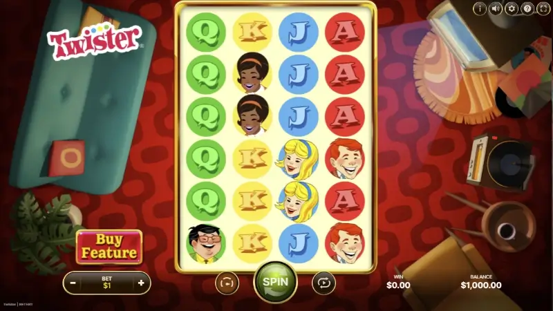 Slot machine twister